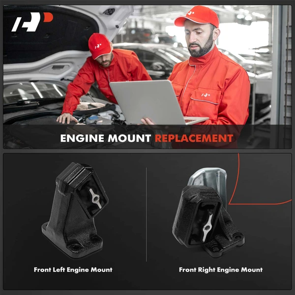 2-Pc Engine Mount, A-Premium APEM1284