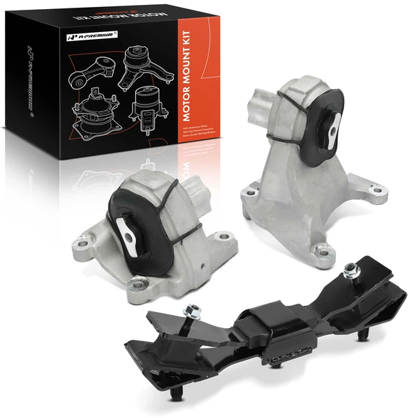 3 Pcs Engine Motor & Transmission Mount for 2018-2020 Jeep Wrangler