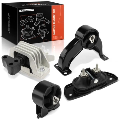 4 Pcs Engine Motor & Transmission Mount