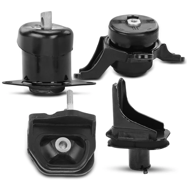 2010-2011 Honda Accord Crosstour 4-Pc Engine Mount and Transmission Mount Kit Front A-Premium APEM243