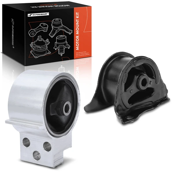 1994-2001 Acura Integra 2-Pc Motor Mount Front & Rear A-Premium APEM227