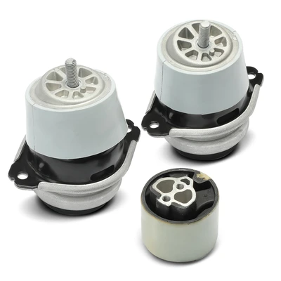 3 Pcs Engine Motor Mount & Transmission Mount