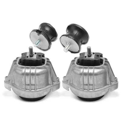 4 Pcs Engine Motor Mount & Transmission Mount