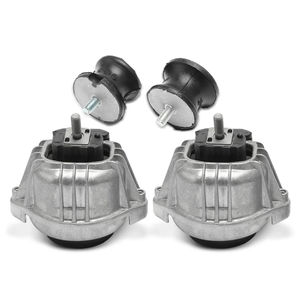 4 Pcs Engine Motor Mount & Transmission Mount for 2011-2013 BMW 335is
