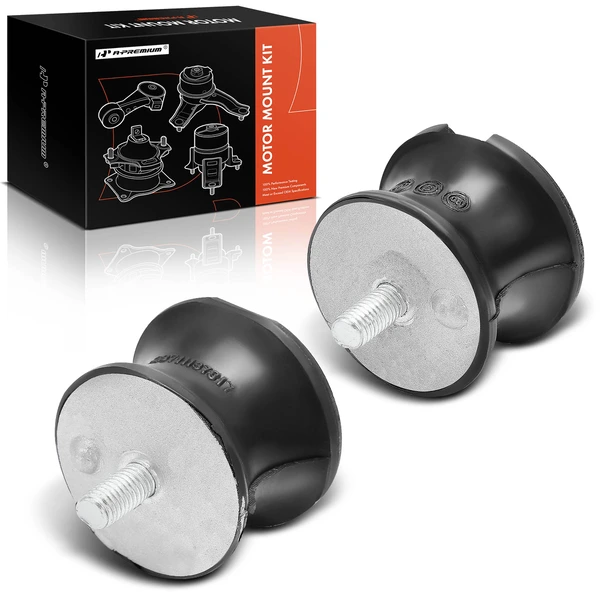 2-Pc Transmission Mount, Left & Right, A-Premium APEM250