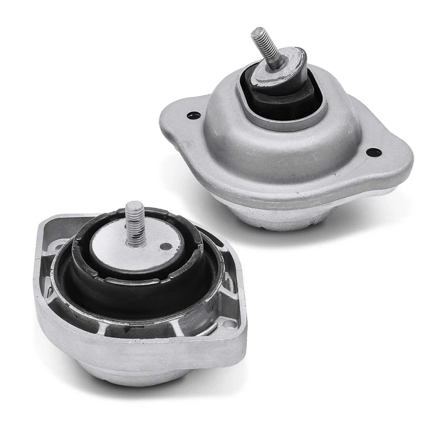 2-Pc Motor Mount, Front Left & Right, A-Premium APEM285
