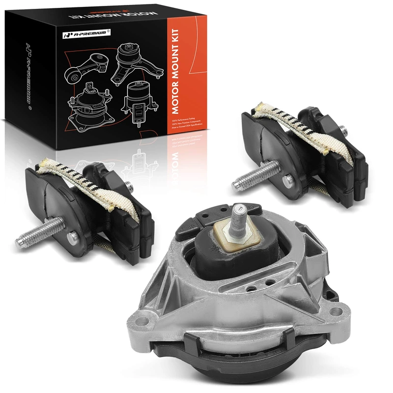 4-Pc Motor Mount + Transmission Mount, Left & Right, A-Premium APEM303