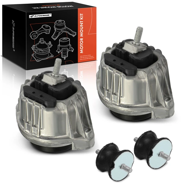 2009-2016 BMW Z4 4-Pc Engine Mount and Transmission Mount Kit A-Premium APEM1250
