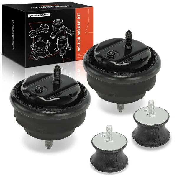 1992-1998 BMW 318i 4-Pc Engine Mount and Transmission Mount Kit Left & Right & Front A-Premium APEM1252