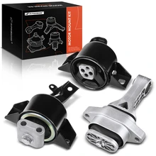 2004-2011 Chevrolet Aveo Engine Mount + Transmission Mount + Torque Strut Mount, 3 Pcs, Front, A-Premium, APEM146