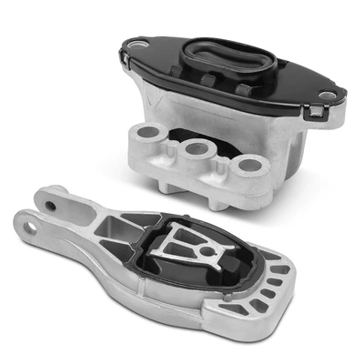 2 Pcs Engine Motor & Transmission Mount