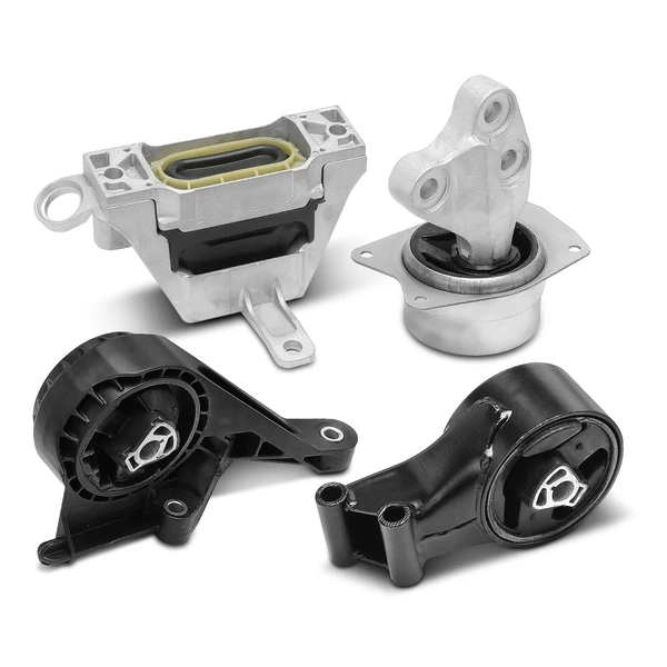2011-2013 Buick Regal 4-Pc Engine Mount and Transmission Mount Kit Front & Rear A-Premium APEM288