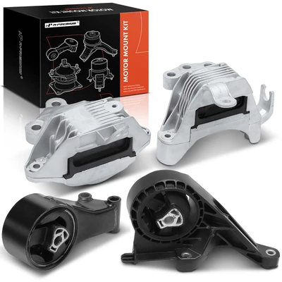 4 Pcs Engine Motor Mount & Transmission Mount