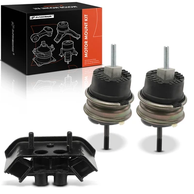 3 Pcs Engine Motor & Transmission Mount for 2010-2015 Chevrolet Camaro