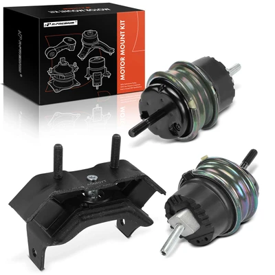 3 Pcs Engine Motor & Transmission Mount for 2010-2015 Chevrolet Camaro