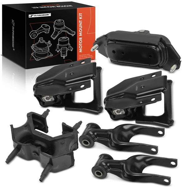 6 Pcs Engine Motor & Transmission & Torque Strut Mount for 2005-2009 Buick Allure