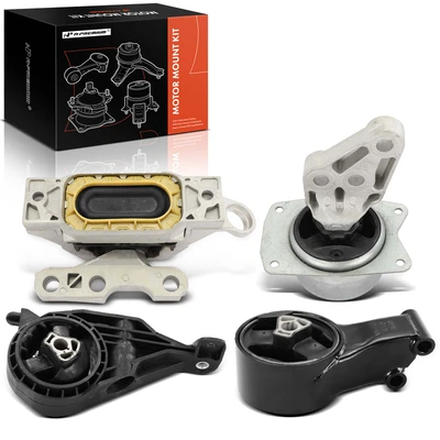 4 Pcs Engine Motor & Transmission Mount