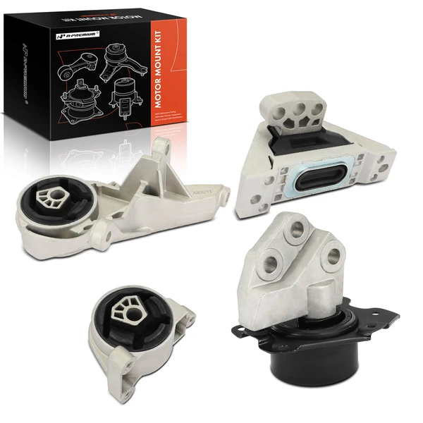 2006 Pontiac Torrent 4-Pc Engine Mount and Transmission Mount Kit Front & Rear A-Premium APEM501
