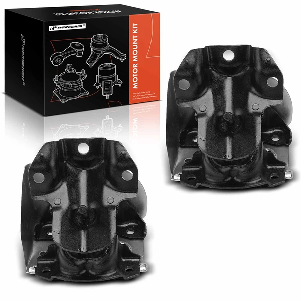 2007-2013 Chevrolet Silverado 1500 2-Pc Engine Mount Front Left & Right A-Premium APEM527