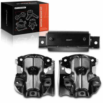 3 Pcs Engine Motor & Transmission Mount
