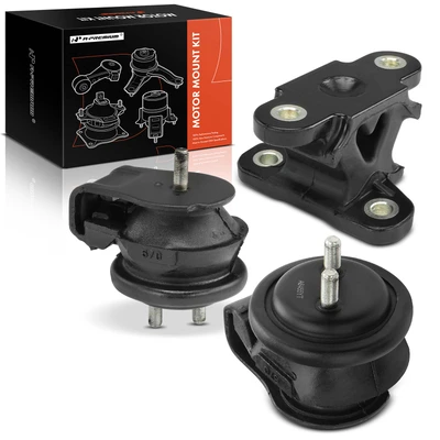 3 Pcs Engine Motor & Transmission Mount