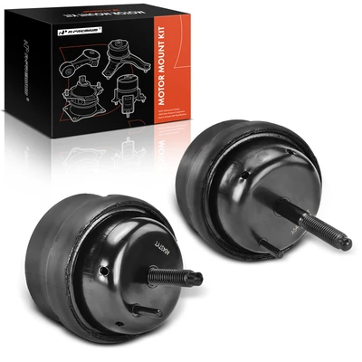 2 Pcs Front & Rear Engine Motor Mount