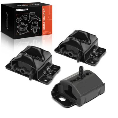 3 Pcs Engine Motor & Transmission Mount