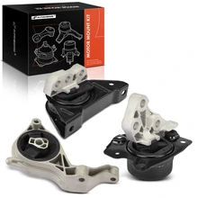 3-Pc Motor Mount + Transmission Mount, Front & Upper, A-Premium APEM1183