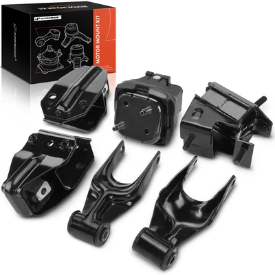 6 Pcs Engine Mount & Torque Strut Mount & Bracket