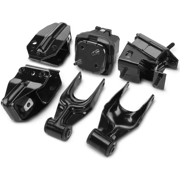 6-Pc Engine Mount and Transmission Mount Kit Front & Rear A-Premium APEM1057