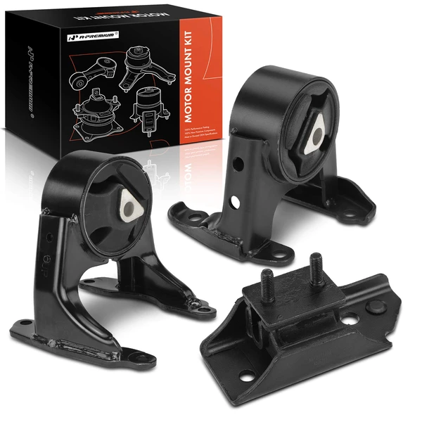 3 Pcs Engine Motor & Transmission Mount for 2007-2008 Isuzu i-290