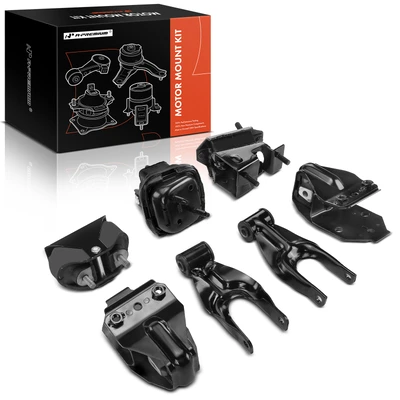 7 Pcs Engine Motor & Transmission Mount