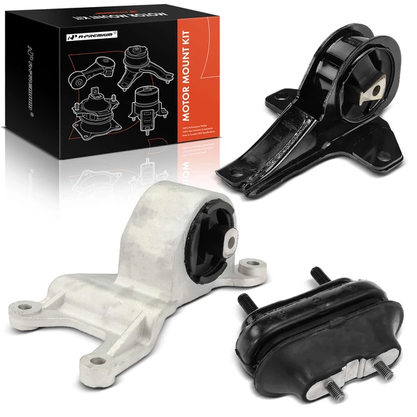 1997-1999 Oldsmobile Cutlass 4-Pc Engine Mount and Transmission Mount Kit Front & Rear & Center A-Premium APEM1069