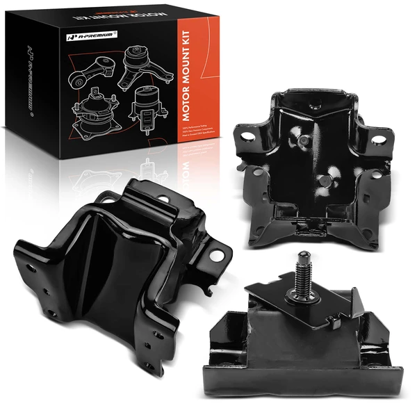 3 Pcs Engine Motor & Transmission Mount for 2003-2005 GMC Savana 2500