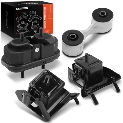 4 Pcs Engine Motor & Transmission & Torque Strut Mount