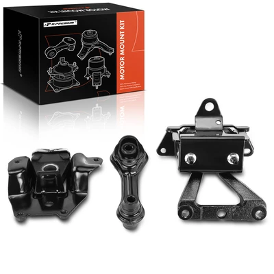 3 Pcs Engine Motor & Transmission & Torque Strut Mount