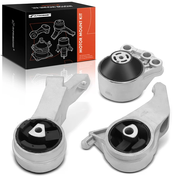 3 Pcs Engine Motor & Transmission Mount for 2001-2003 Saturn L200