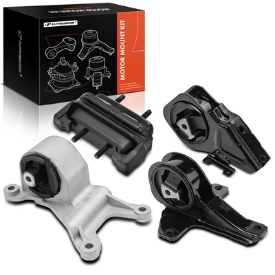 4 Pcs Engine Motor & Transmission Mount