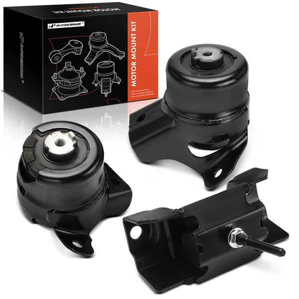 3-Pc Engine Motor + Transmission Mount, A-Premium APEM1319