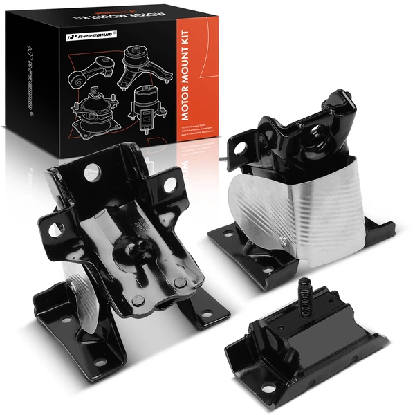 3-Pc Engine Mount + Transmission Mount, A-Premium APEM1324