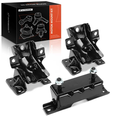 3 Pcs Engine Motor & Transmission Mount