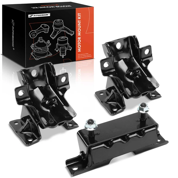 3-Pc Engine Mount + Transmission Mount, A-Premium APEM1326