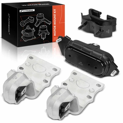 4 Pcs Engine Motor & Transmission Mount & Torque Mount