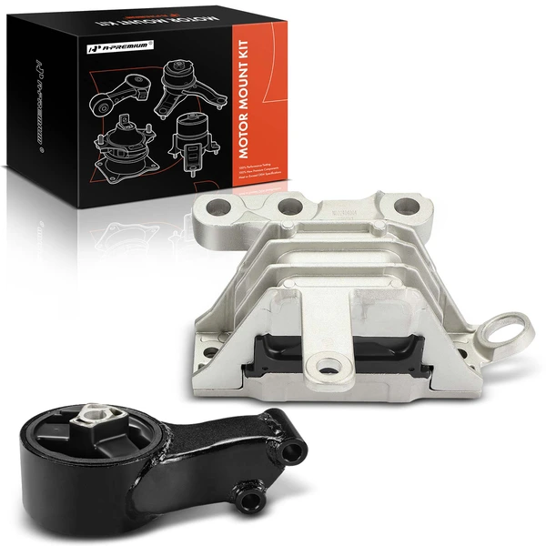 2010 Buick Allure 2-Pc Engine Mount and Transmission Mount Kit Rear Left & Right A-Premium APEM1340