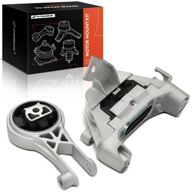 2 Pcs Engine Motor & Transmission Mount
