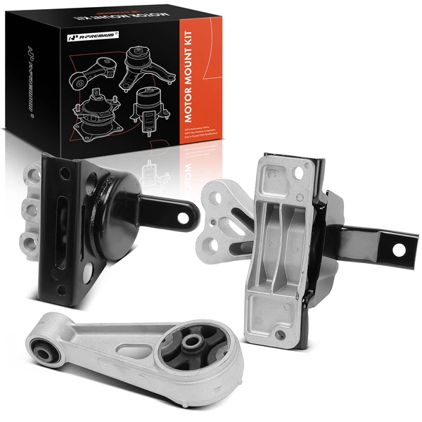 3 Pcs Engine Motor & Transmission Mount & Torque Mount for 2013-2015 Chevrolet Spark