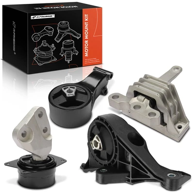 4 Pcs Engine Motor & Transmission Mount