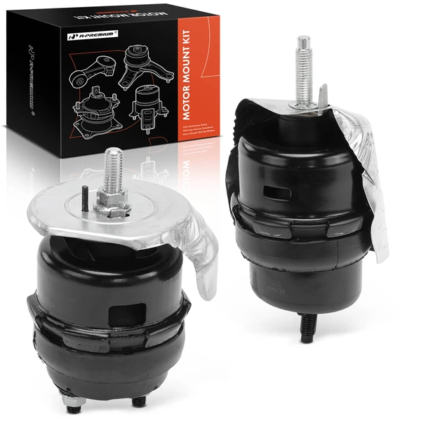2-Pc Front Lower Engine Mount + Rear Lower Engine Mount, A-Premium APEM1349