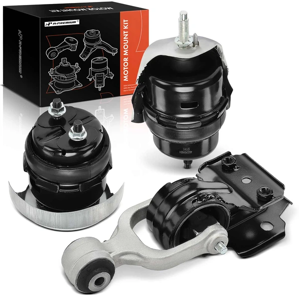 3 Pcs Engine Mount & Torque Strut Mount for 2012-2013 Chevrolet Impala