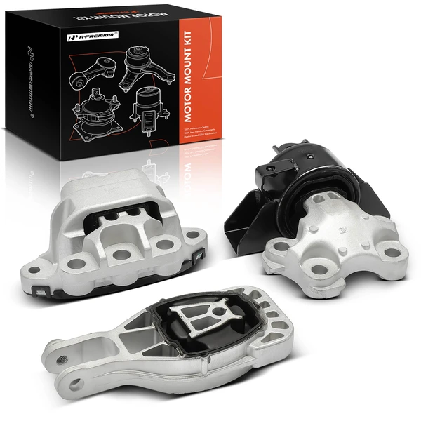 3-Pc Engine Mount + Automatic Transmission Mount + Engine Torque Strut Mount, A-Premium APEM1359